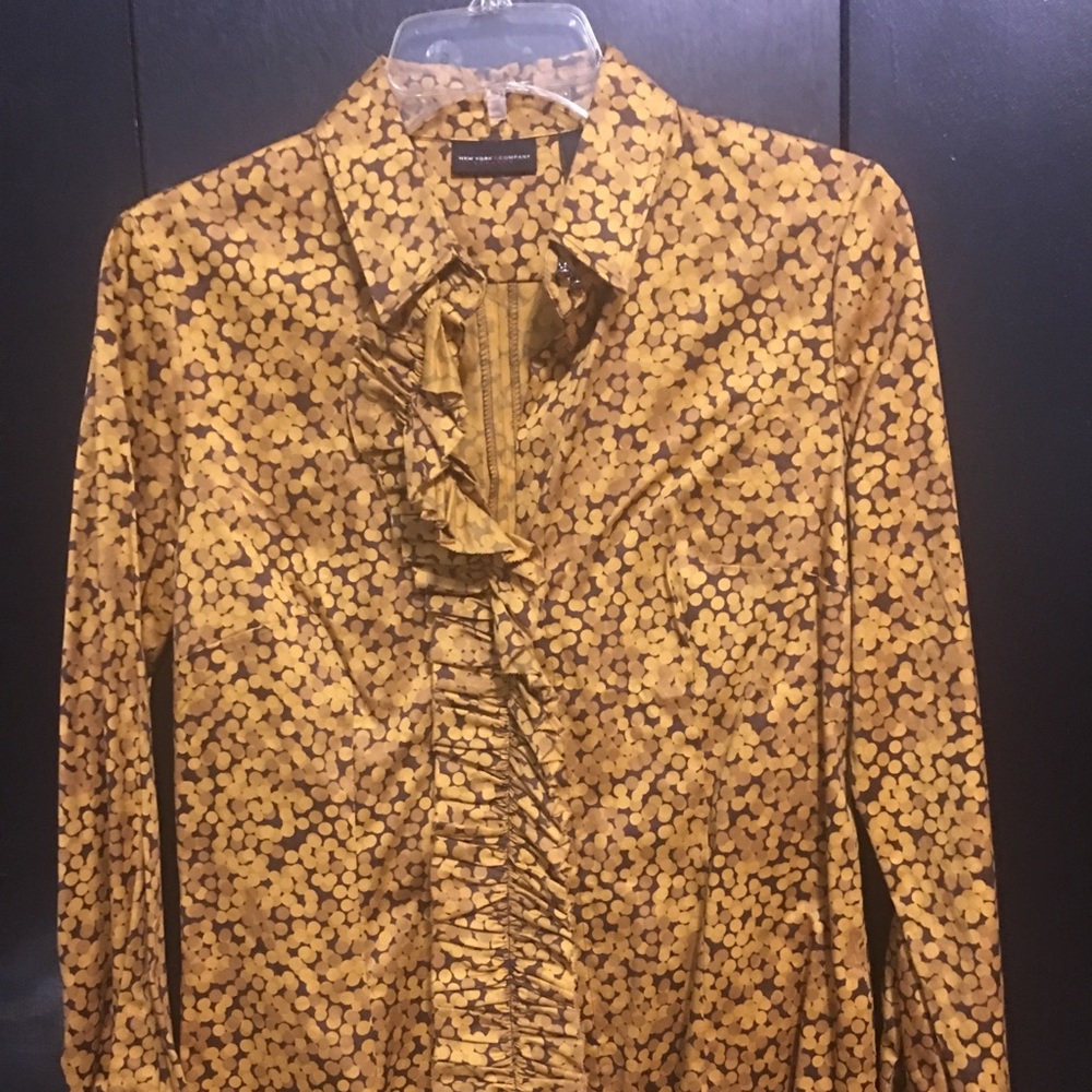New York & Company long sleeve blouse